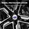 ACY1 4Pcs 56mm 60mm 54mm Car Wheel Center Hub Cap Rim Cover Stickers For Ford Focus Mondeo Edge Ecosport Ranger Fiesta Fusion Kuga
