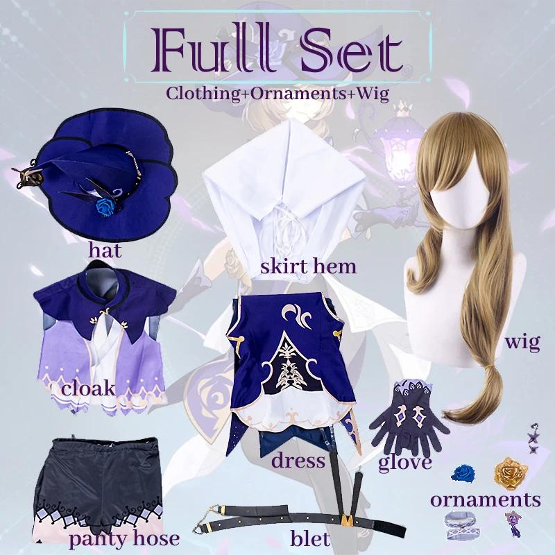 Costum Cosplay Lisa de înaltă calitate Perucă uniformă Anime în stil chinezesc Costume de Halloween pentru femei Joc