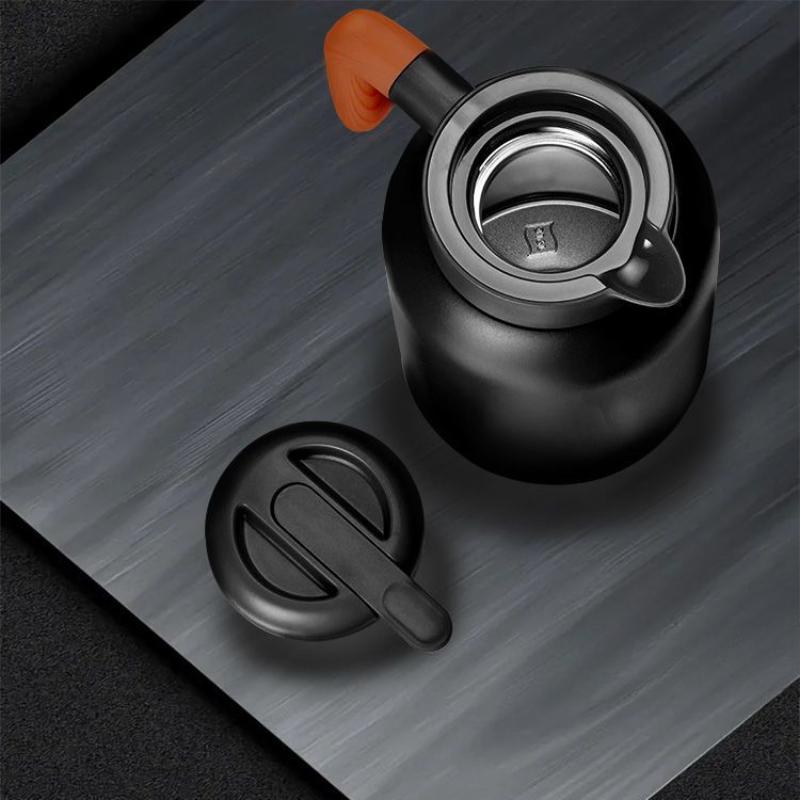 316 Stainless Steel High-grade Thermal Insulation Pot, Household Kettle, Red Warm Pot, Large Capacity Hot Water Bottles, New