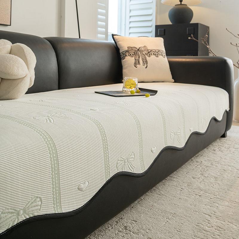 

Four Seasons New Sofa Cushion Premium Combination Sofa Universal Cover Towel One Piece Fixed Cushion 70*70cm