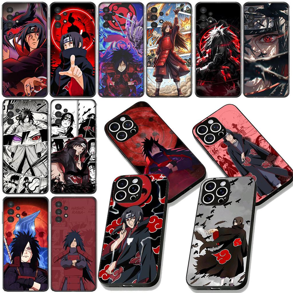 Itachi Uchiha Madaras Narutos Akatsuki Cover for Motorola Moto G86 G14 G35 G34 G45 G55 G67 G75 G85 G24 G15 G54 G57 Power Case