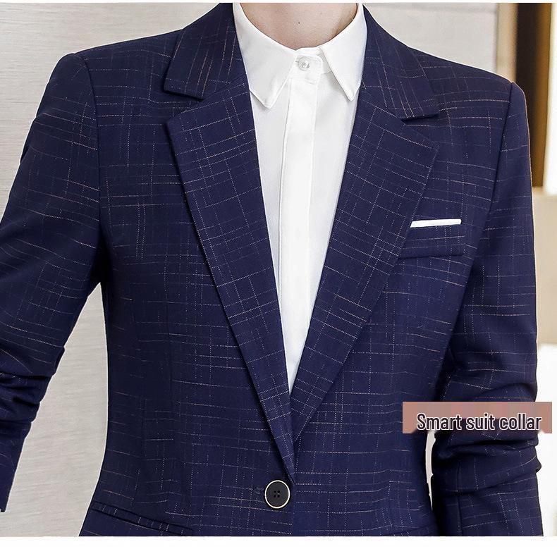 Women's Professional Autumn Suit Set: Office & Sales Formal Wear