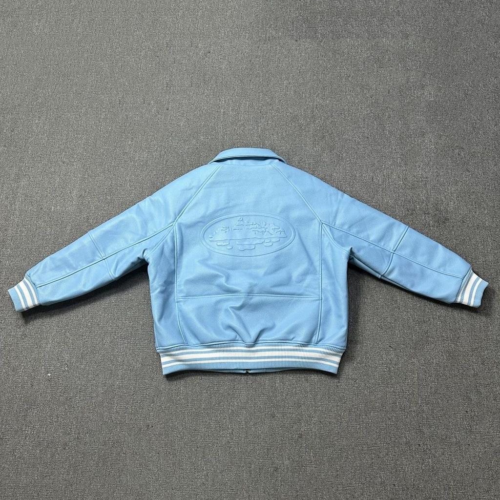 Bavlněná bunda podšitá PU kůží Unisex ležérní bunda na zip