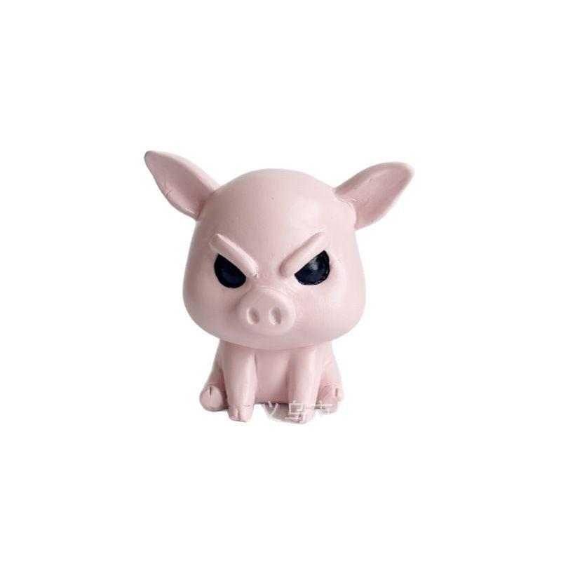 Angry Pig 3D Printed Toy Desktop Resin Ornament