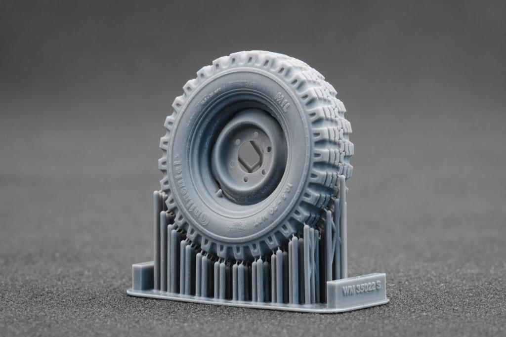 Unimog 404 MPT Wheel Set for AK and Revell Plastic Model Kits SCXWM35022S Scale-X 1/35 10.5-20 Weight-Deforming (5-Piece Set) ICM, Interactive,