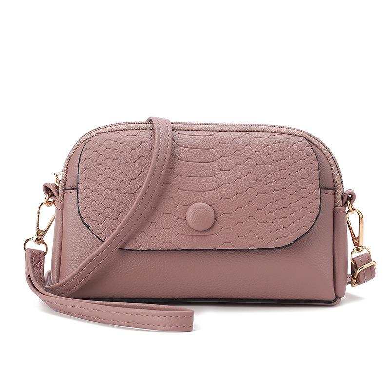 Hot Sale Small Square Bag Women's Crossbody Bag Shoulder Bag Arm Lift Temperament Solid Color Women's Bag Small Satchel Bag Mobile Phone Bag