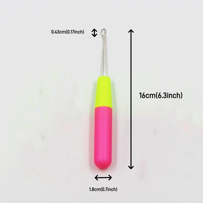 Woolen Crochet Hook with Tongue 1pc Multi-purpose Small DIY Knitting Tools