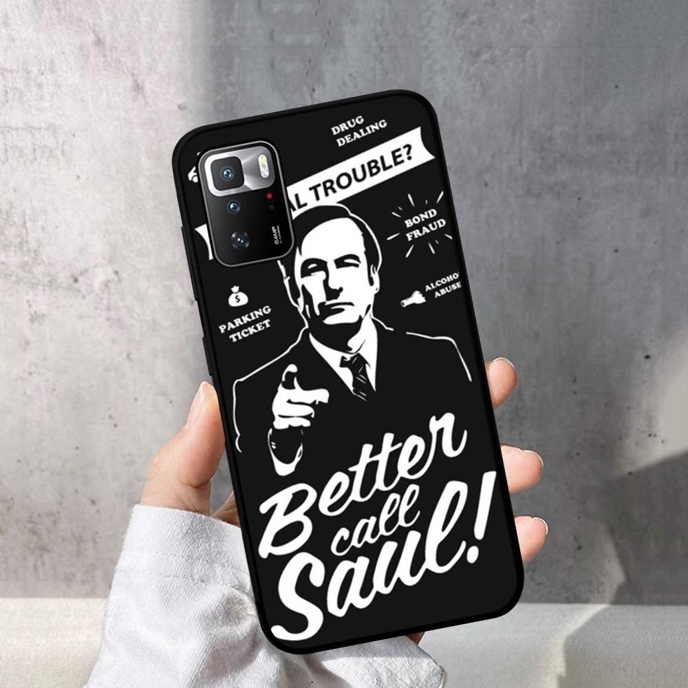 Better Call Saul Phone Case For Redmi Note 4 X 5 A 6 7 8 T 9 9S 10 11 11S 11Epro Poco M3 Pro