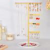 Detachable Jewelry Storage Rack Display Stand for Earrings Rings Accessories Space Saving Necklace Bracelet Rack