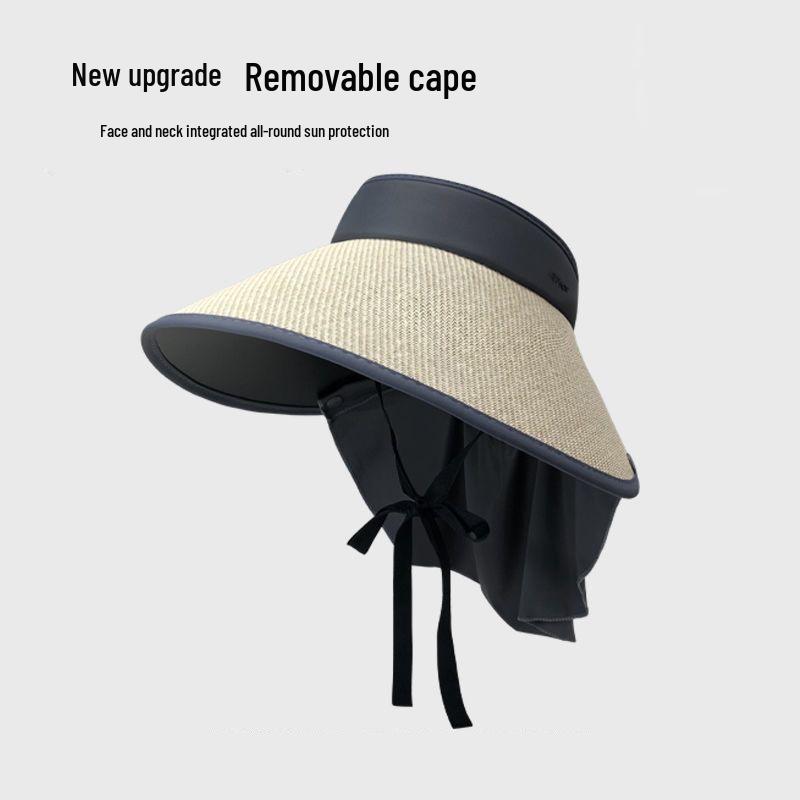 Waterdichte, UV-beschermende outdoorzonnehoed voor dames en heren – zomerse vis- en fietshoed met gezichts- en nekbescherming