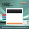 Exquisite Good Wife Warm Air Bath Heater with Light, Exhaust, and Ventilation - Integrated Ceiling Gypsum Board Compatible.