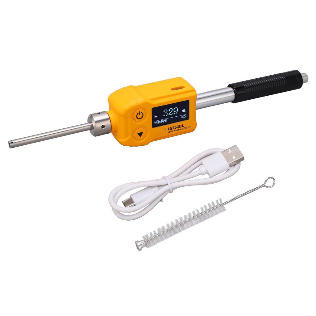 LINSHANG Pen Type Hardness Tester High Accuracy HL HV HB HS HRA HRB HRC Hardness Testing Meter Durometer Pen