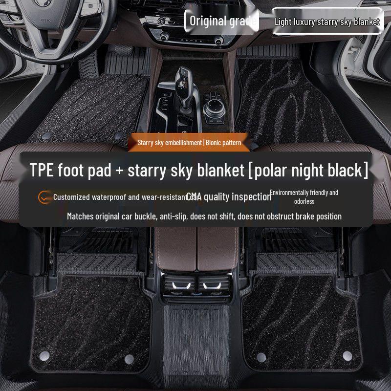 Nissan Altima, 14th Gen Sylphy, Qashqai, Kicks, Tiida, Bluebird Door Sill Protector & TPE Car Floor Mats