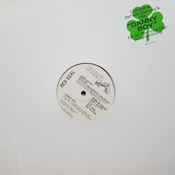 

12inch Record JAMES GALWAY NATIONAL PHILHARMONIC Danny Boy 62651RVDABPROMO RCA Red Seal 1987 US Classical Used