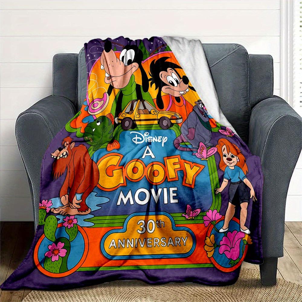 1pc, Goofy & Friends Blanket Soft Throw for Home Decor, Gift Idea, Living Room, Travel, Camping