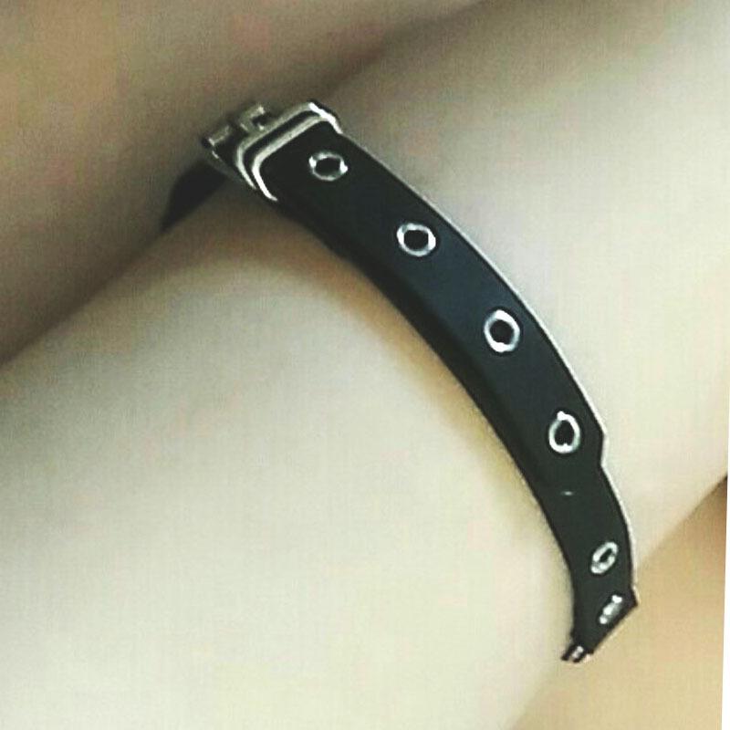 Harajuku Punk Gothic Rivet Leather Thigh Strap - Female Elastic Leg Tie Accessories