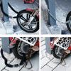 Bike Metal Cycling Security Anti-theft Heavy Duty Padlock Chain Lock Bike Accessories Bicycle Lock