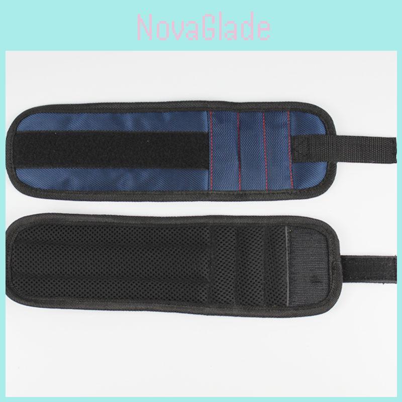 Magnetic Wristband Toolkit Belt Scissor Screw Holder Tool Storage Bracelet Wrist