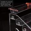 1pc multi-layer acrylic buckle nail polish display rack transparent ladder type sorting rack quick installation cosmetics rack