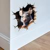 3D Mouse Hole Sticker Removable Self-Adhesive For Room Bedroom Home Decoration Accessories