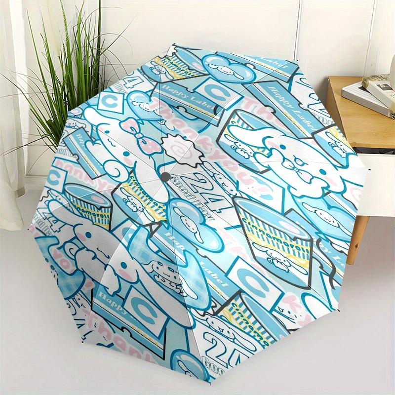 

Cinnamoroll,Good Day Automatic Umbrella-Foldable, Durable 8-Bone Design, Compact and Stylish, Great for Camping, Halloween, Christmas, Mothe