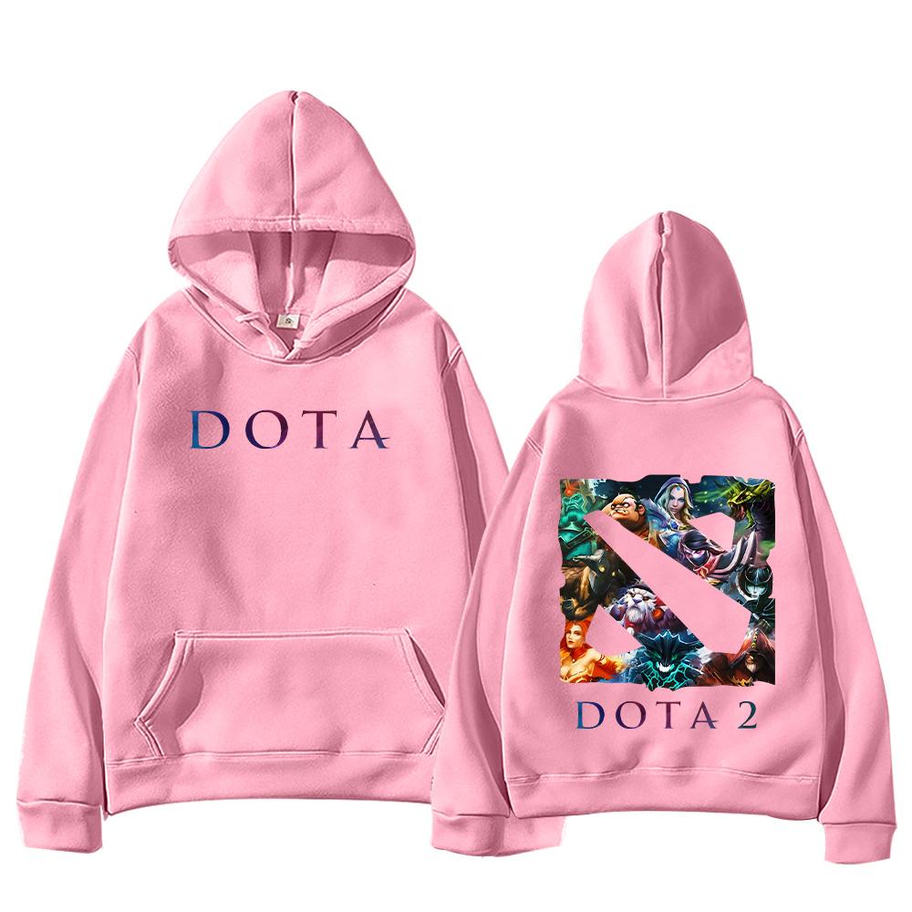 

Худі з логотипами героїв Dota 2 Чоловічі світшоти в стилі High Street Жіночий повсякденний одяг у стилі Harajuku з капюшоном, довгим рукавом, вільний пуловер XXXL