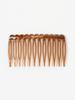 Beams Boy Clear Comb (2-Piece Set) for Women, Brown, Free Size