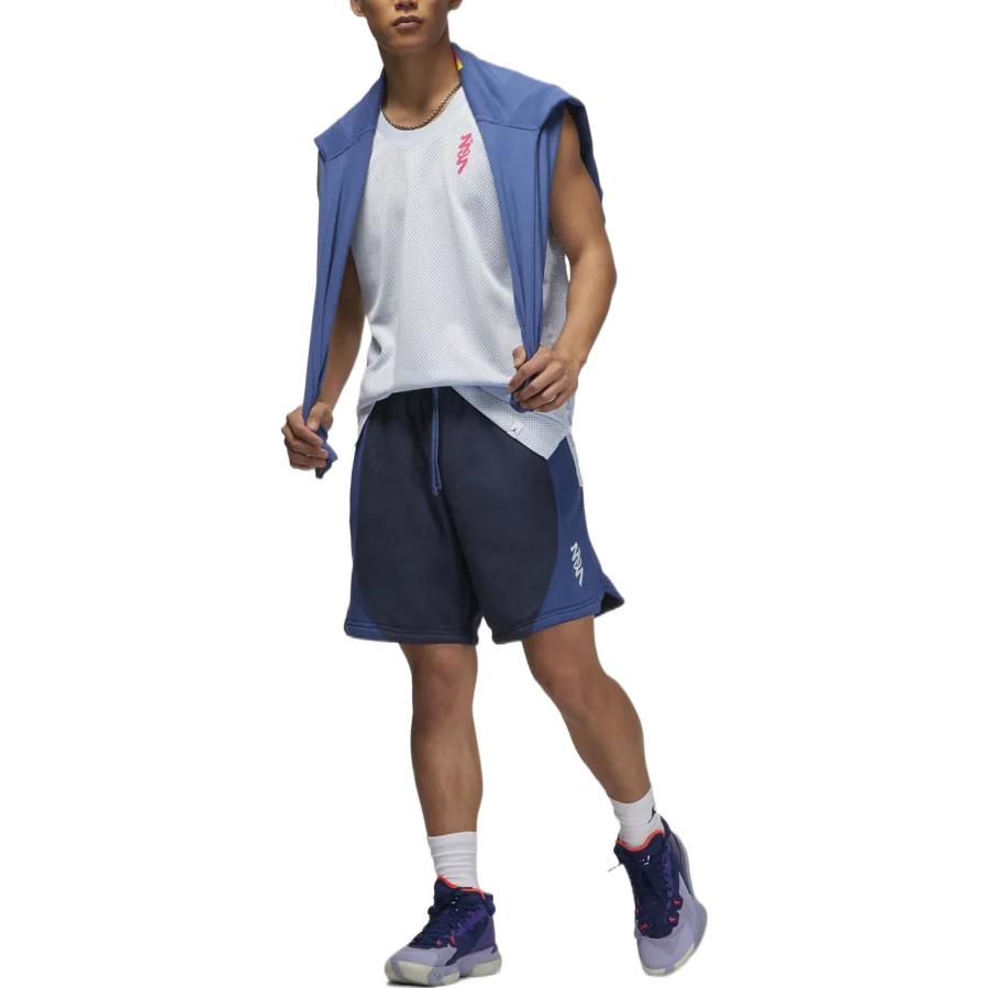 Спортивная майка Jordan с сетчатым вырезом и круглым вырезом — фото 2