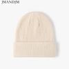 Disponibile Cappello a cuffia doppio ispessito caldo autunno e inverno cappello lavorato a maglia da donna semplice da uomo