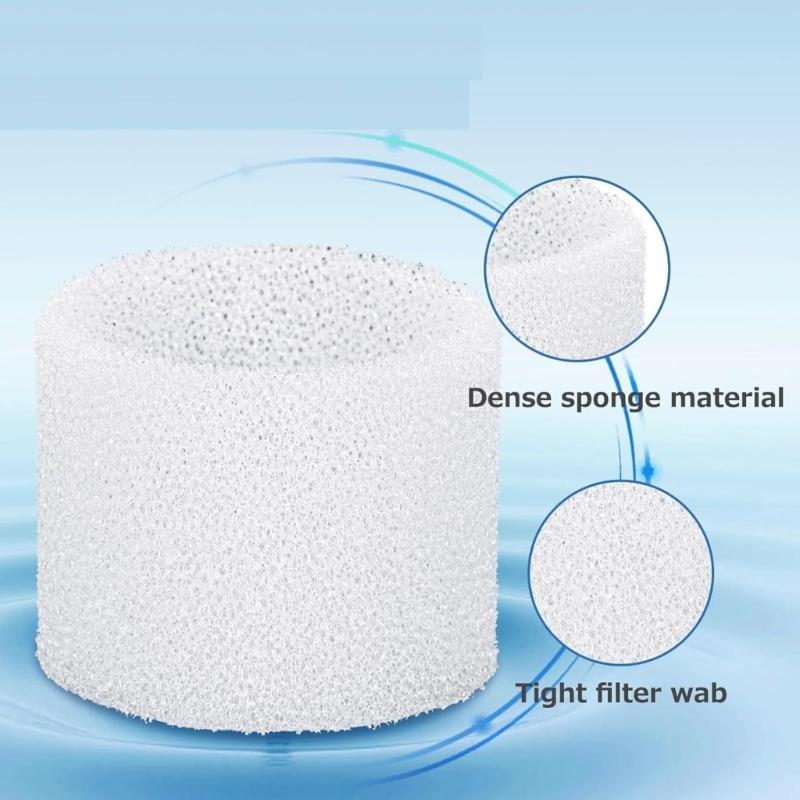 30 Pack Humidifier Filters White Descaling Filters Suitable for Various Models for Enhancing Air Quality and Longevity
