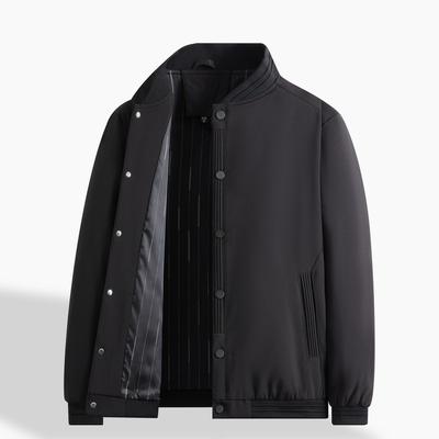 Large Size Jacket for Men Casual Baseball Collar Men's Top Loose Casual Single Breasted Jacket