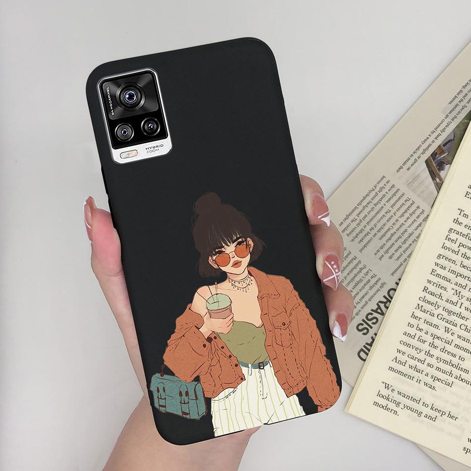 For vivo V20 Case for Vivo V20 Pro VivoV20 V 20 SE Case Cute Cartoon Slim Soft TPU Silicone Back Phone Cover Bumper Fundas Cases