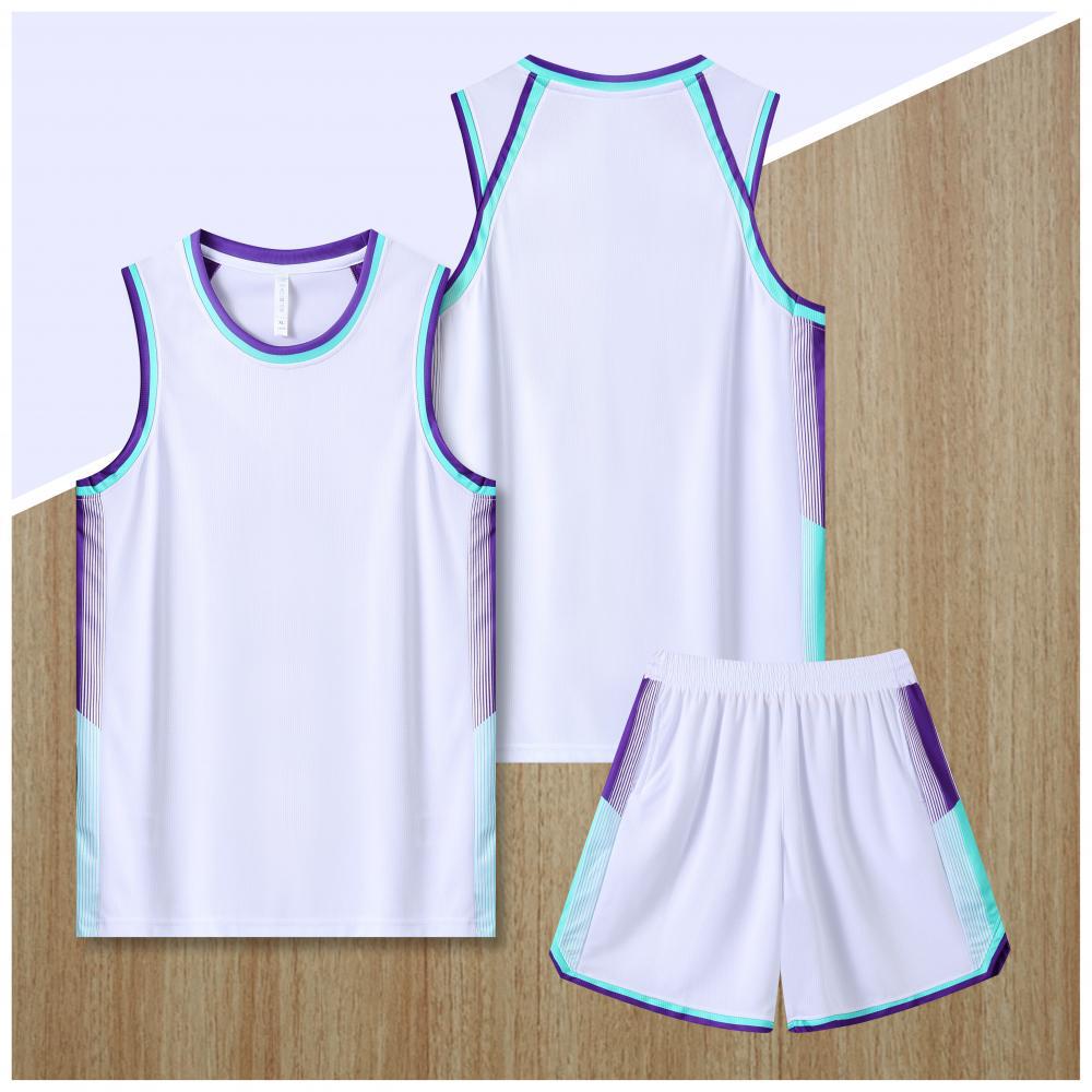 New basketball jersey set, student game training jersey, breathable jersey, sleeveless, loose and comfortable, one piece is sent on behalf of others.