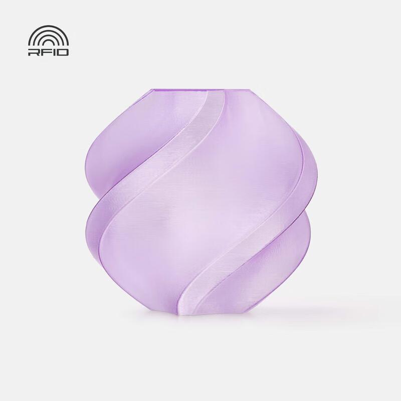 Bambu Lab Translucent PETG 3D Printer Filament CN plug (adapter included)