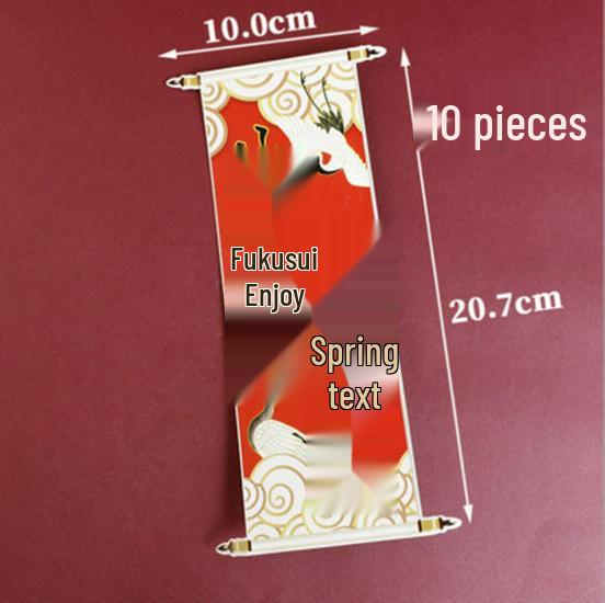 Plum Blossom Branch Longevity God & Goddess Cake Toppers for Birthday Celebration