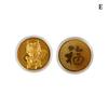 Dragon Coin Commemorative China Mascot Dragon Gold Plated Coins Collectibles Art Challenge Medal New Year Gifts