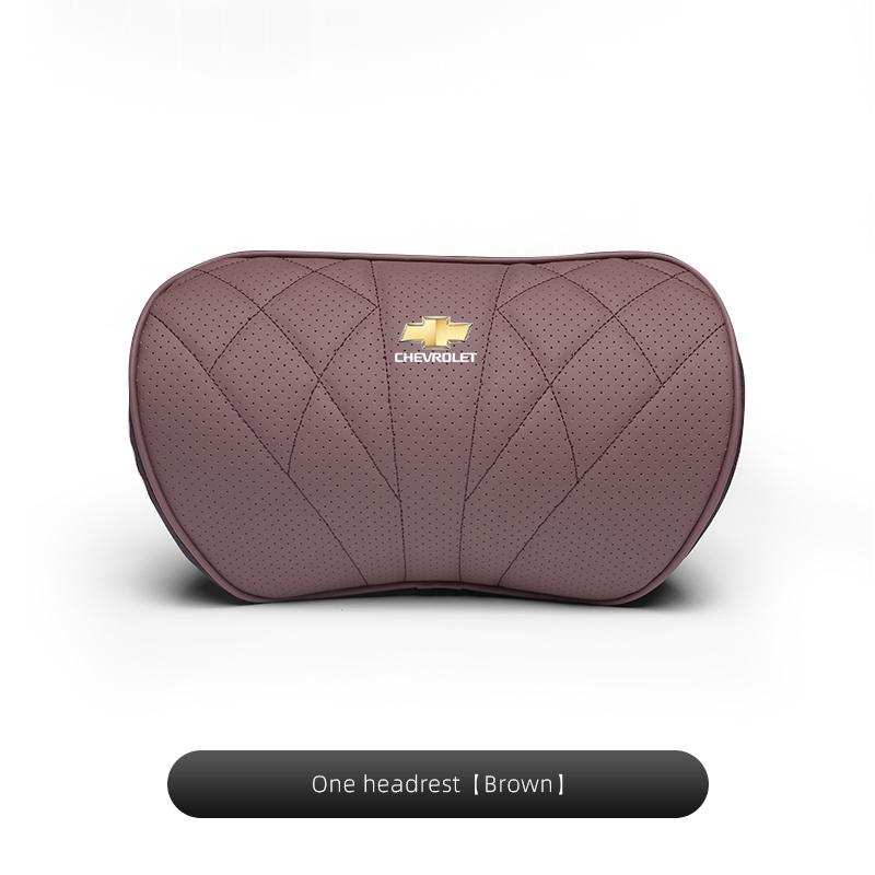 Car Soft Cushion Waist Cushioning Seat Headrest Neck Pillow For Chevrolet Corvette Montana TrailBlazer Silverado Traverse Camaro