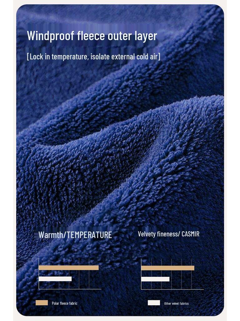 Windproof Warm Blanket Cover for Elderly Wheelchair - Cold-Proof Shawl for Winter Travel