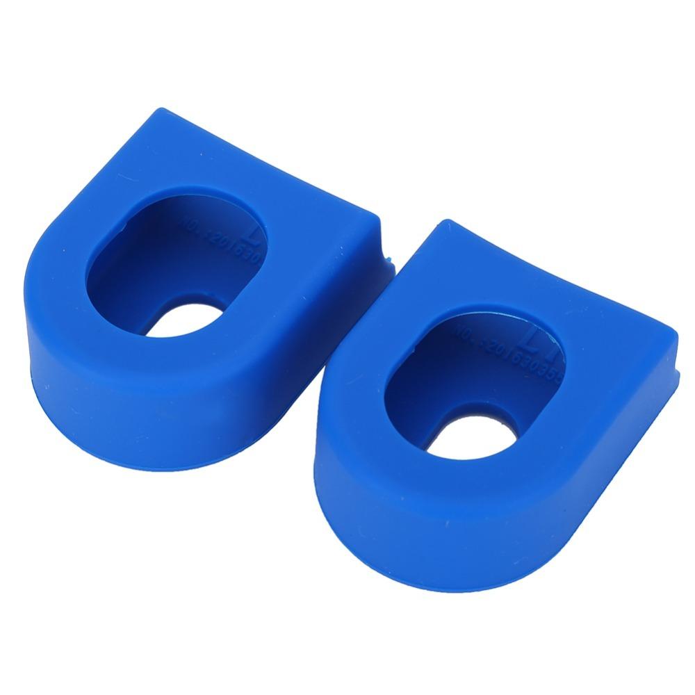 10PCS Multicolor Cycling Crank Boot Protectors Soft Crank Arm Protectors  Bike Accessory