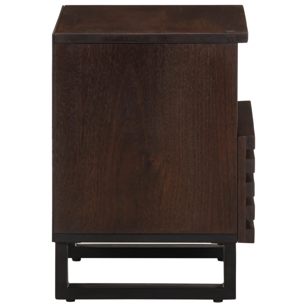 Nightstands (2 pcs) 40 x 34 x 46 cm Solid Mango Wood