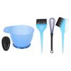 Hair Dye Tools Set 6Pcs ABS Bowl Brush for Home DIY and Professional Salons