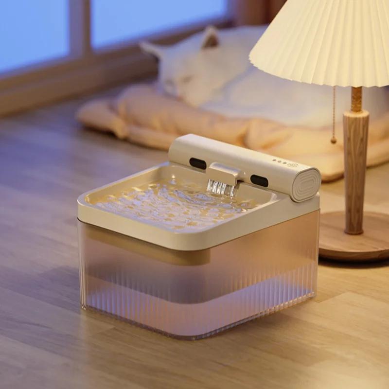 4L Pets Water Fountain Auto Filter USB Electric Mute Cat Drinker Bowl Recirculate Filtring Drinker for Cats Water Dispenser