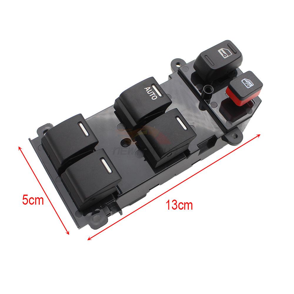 Power Window Control Switch Electric Window Regulator Switch Button Panel For HONDA CR-V CRV 2007 2008 2009