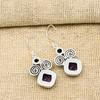 Amethyst Earrings Gemstone Jewelry, 925 Solid Sterling Silver Earrings, Gift For Women Handmade Earrings
