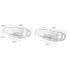 Extendable Strainer Basket Household for Dishes Pasta Drain Vegetables Clear