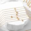 A-Z Initial Letter Pendant Necklace Gold Color Stainless Steel Clear Zircon Women Trendy Choker Minimalist Alphabet Jewelry Gift