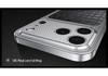 Crocodile Pattern Leather Metal Frame Anti-Drop Case for iPhone 17 Pro Max