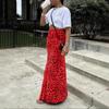 Classic Women's Leopard Print Style Fishtail Skirt Long Casual Daily Best-selling Spring and Summer Version Dress Fit