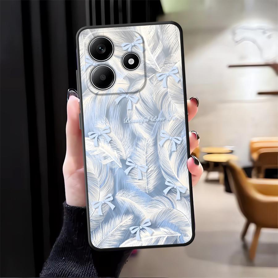 

Creative Bow Phone Cover Case for Xiaomi Redmi Note 14 A3 A4 A5 A1 9 8 7 10 12 11 12C 13C 13 Pro Plus 14C K80 A1 K40 A2 Redmi 9