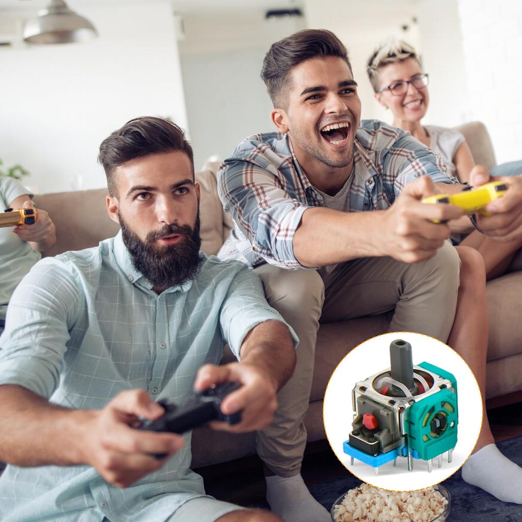 PS5 Controller Repair Joystick Replacement for Pro 4 Replacement Joysticks and Analog Sticks for PS5 Module Repair Set of 4 Kit, Controller,